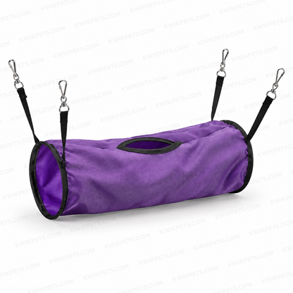 Front 3 of Kaytee Simple Sleeper Play Tunnel for Small Animals Assorted 15 in X 4.5 in