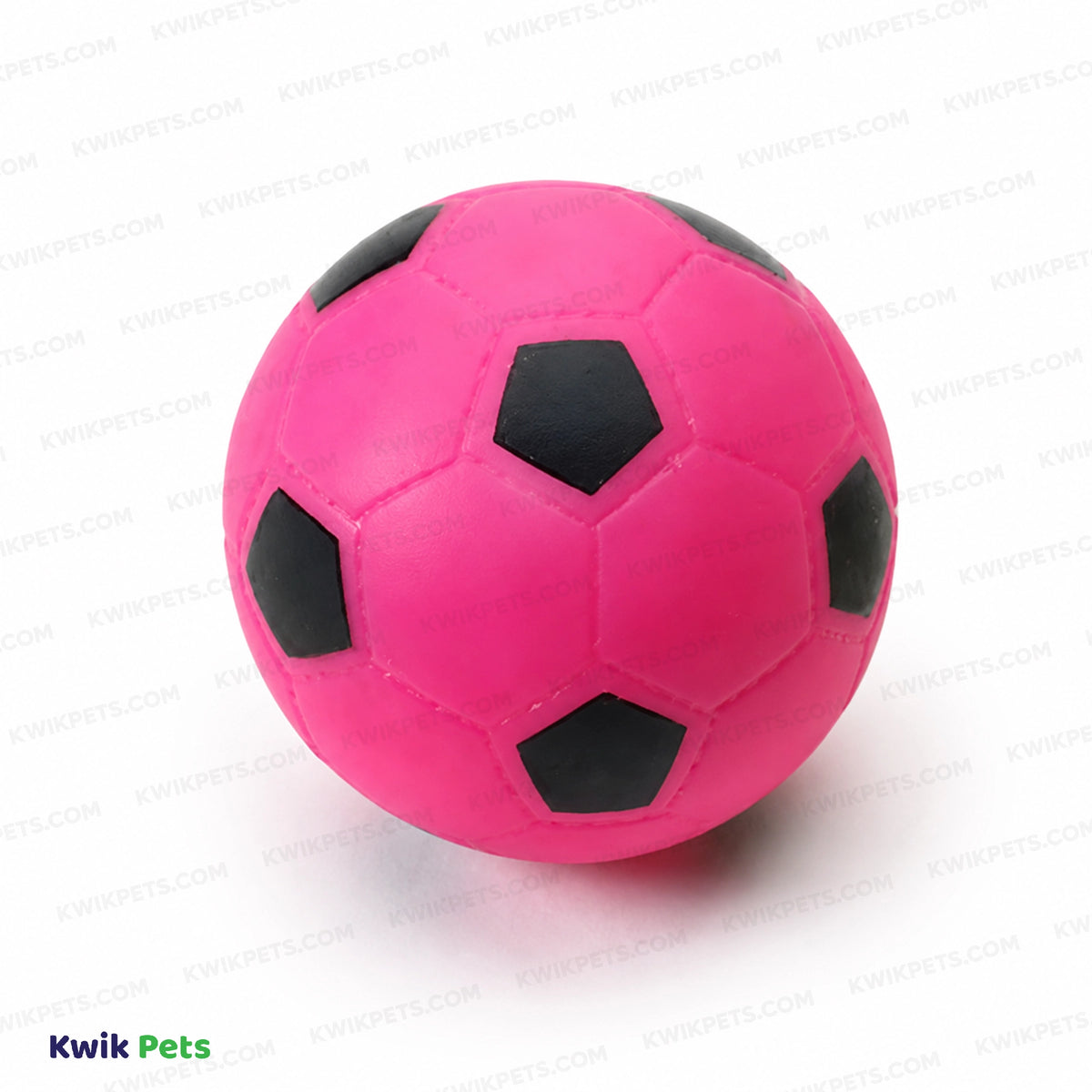Front 3 of Spot Soccer Ball Dog Toy Assorted 3-in