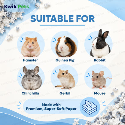 Suitable for Kaytee Clean & Cozy Extreme Odor Control Small Animal Bedding 65 Liters