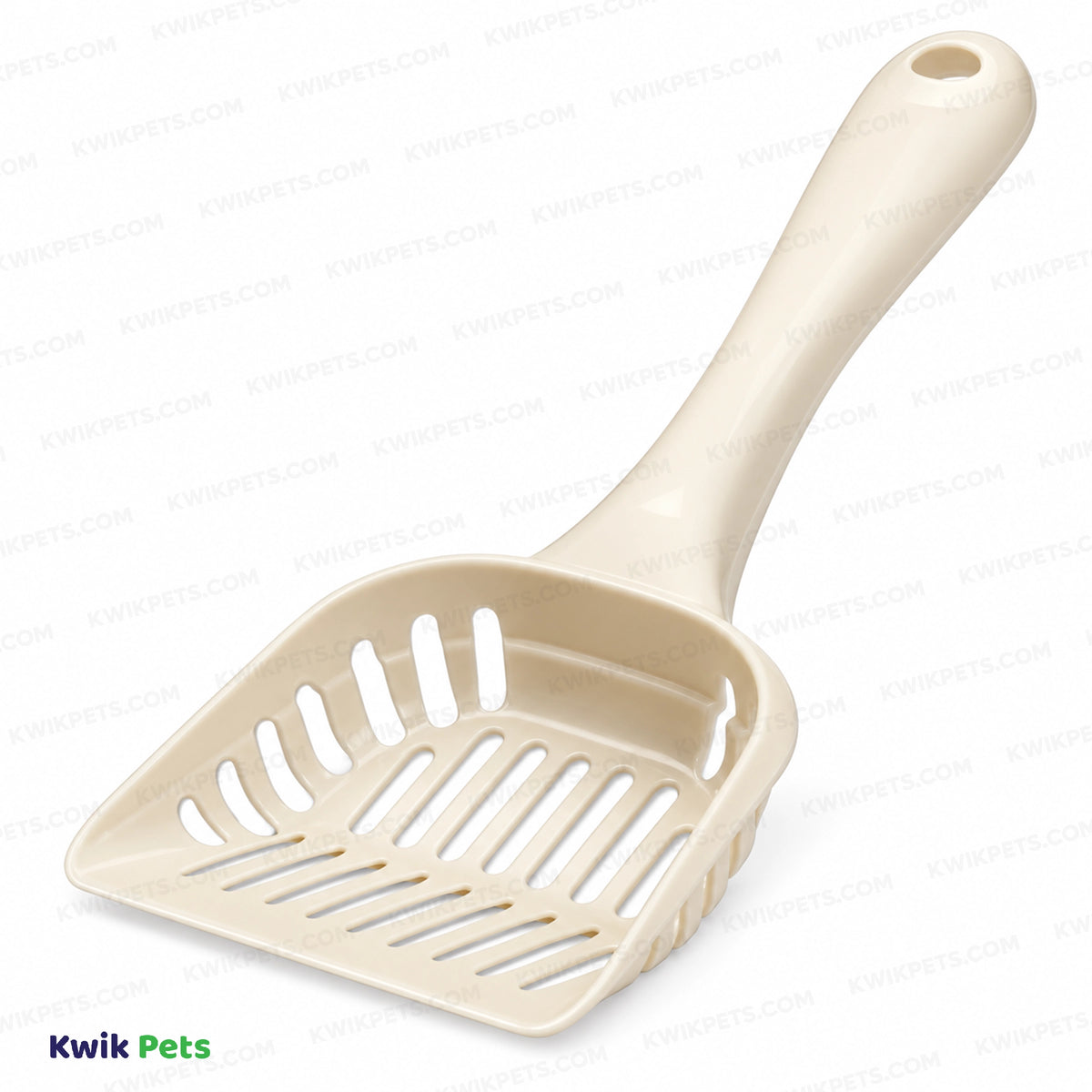 Front 3 of Van Ness Plastics Cat Litter Scoop Assorted Giant