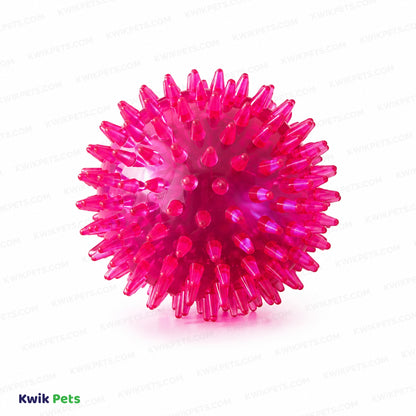 Front 4 of Petsport USA Gorilla Ball Dog Toy Assorted Small 2-in