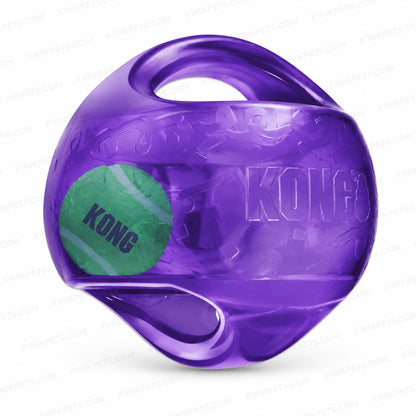 Front 3 of KONG Jumbler Dog Toy Ball Assorted Large/X-Large