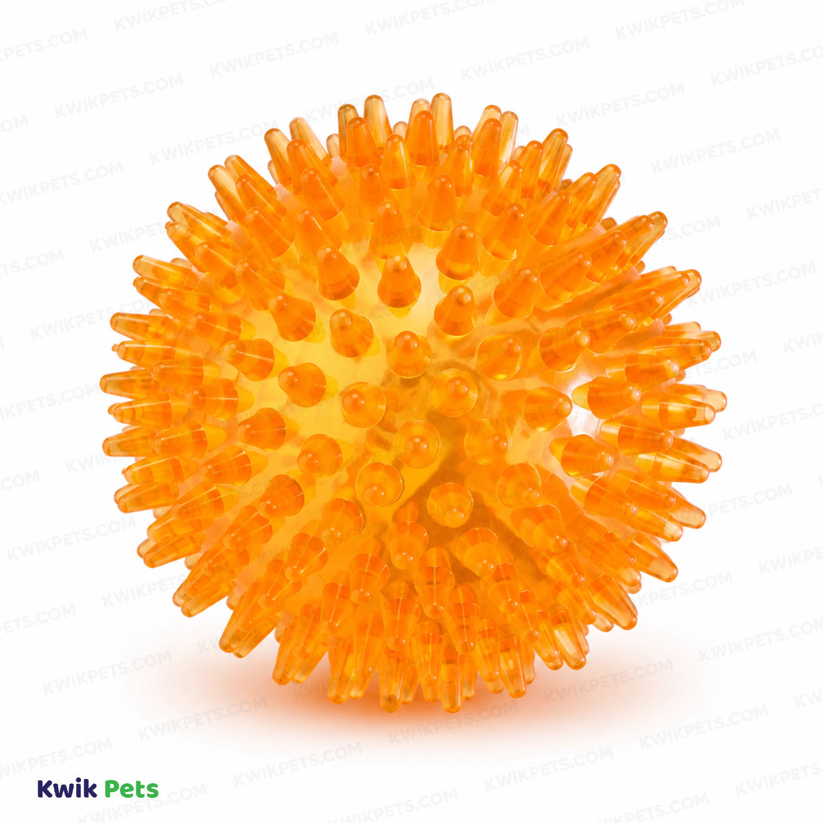 Front 2 of Petsport USA Gorilla Ball Dog Toy Assorted Medium 2.8-in