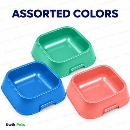 Assorted Colors of Van Ness Plastics Lightweight Dish Assorted Jumbo