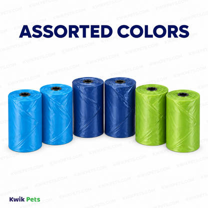 Assorted Colors of Arm & Hammer Disposable Waste Bags Refills Assorted 90 Count