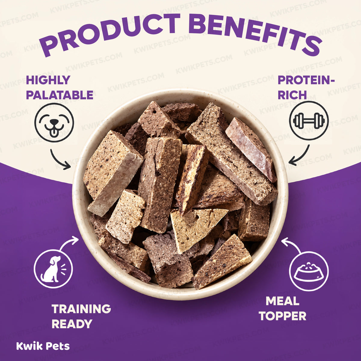 Benefits of Northwest Naturals Raw Rewards Freeze Dried Dog & Cat Treats Pork Heart 3-oz