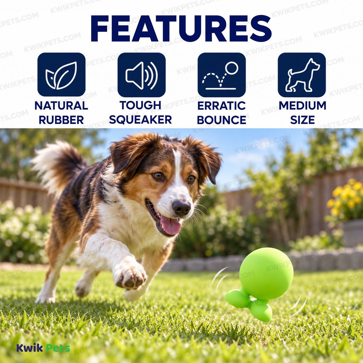 Features of JW Pet Good Cuz Dog Toy Assorted Medium