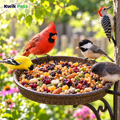 Lifestyle of Kaytee Ultra Waste Free Nut & Raisin Blend Wild Bird Food 5-lb