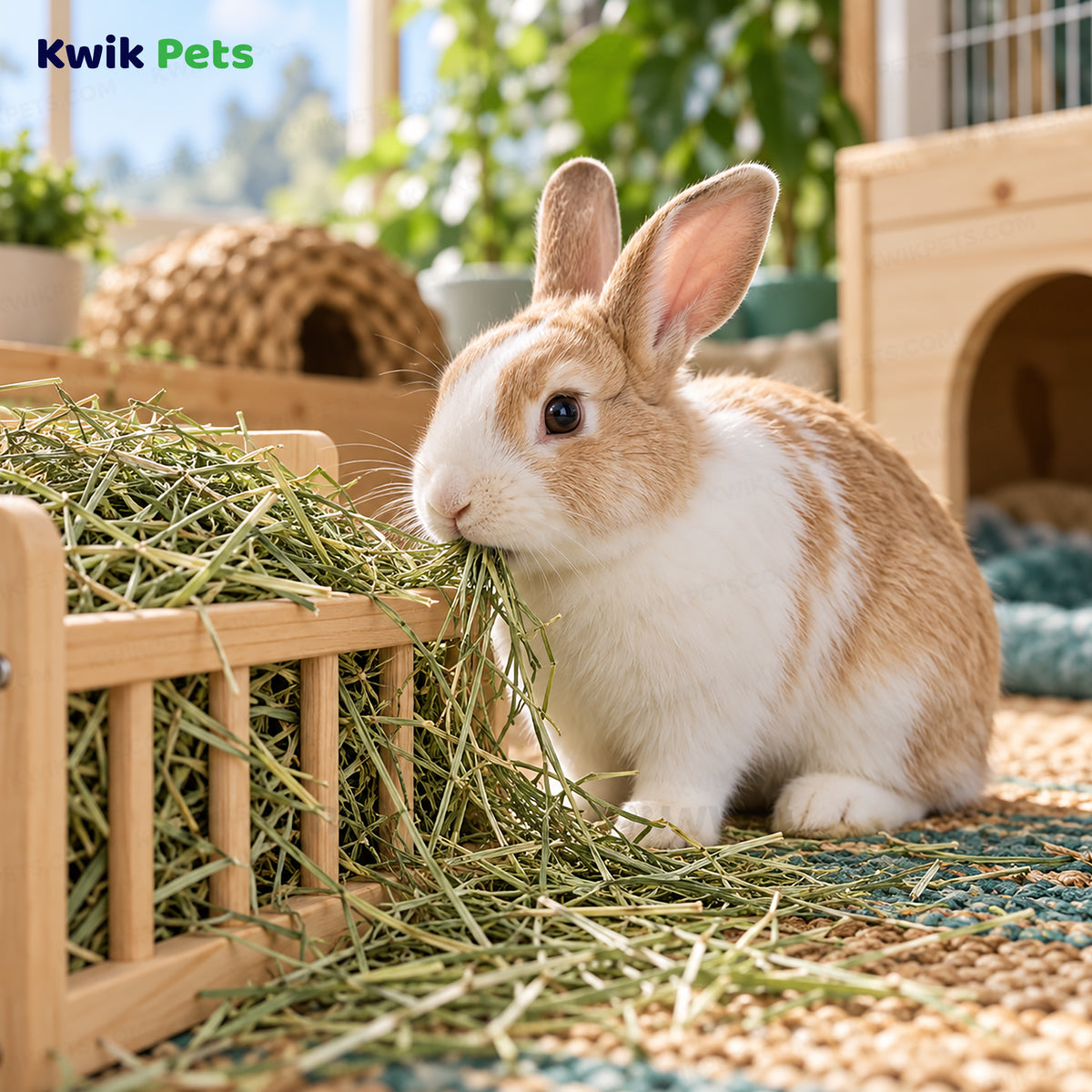 Lifestyle of Kaytee Orchard Grass Hay for Small Animals 24-oz