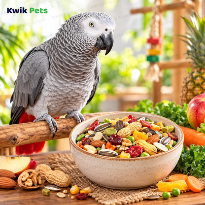 Lifestyle of Kaytee Fiesta Parrot Food 2.5-lb