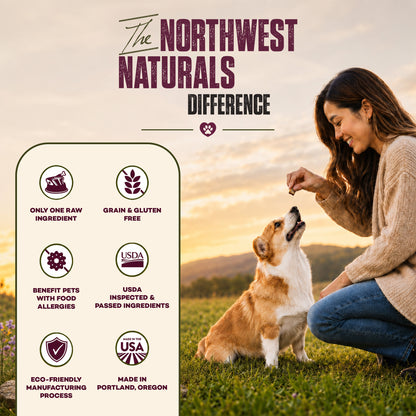 Lifestyle of Northwest Naturals Raw Rewards Freeze Dried Dog & Cat Treats Pork Heart 3-oz