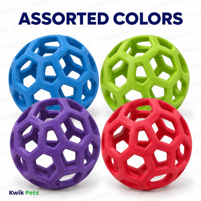 Assorted Colors of JW Pet Hol-ee Roller Dog Toy Assorted Mini