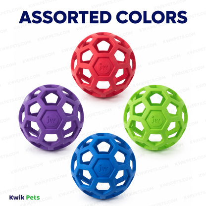 Assorted Colors JW Pet Hol-ee Roller Dog Toy Assorted Jumbo