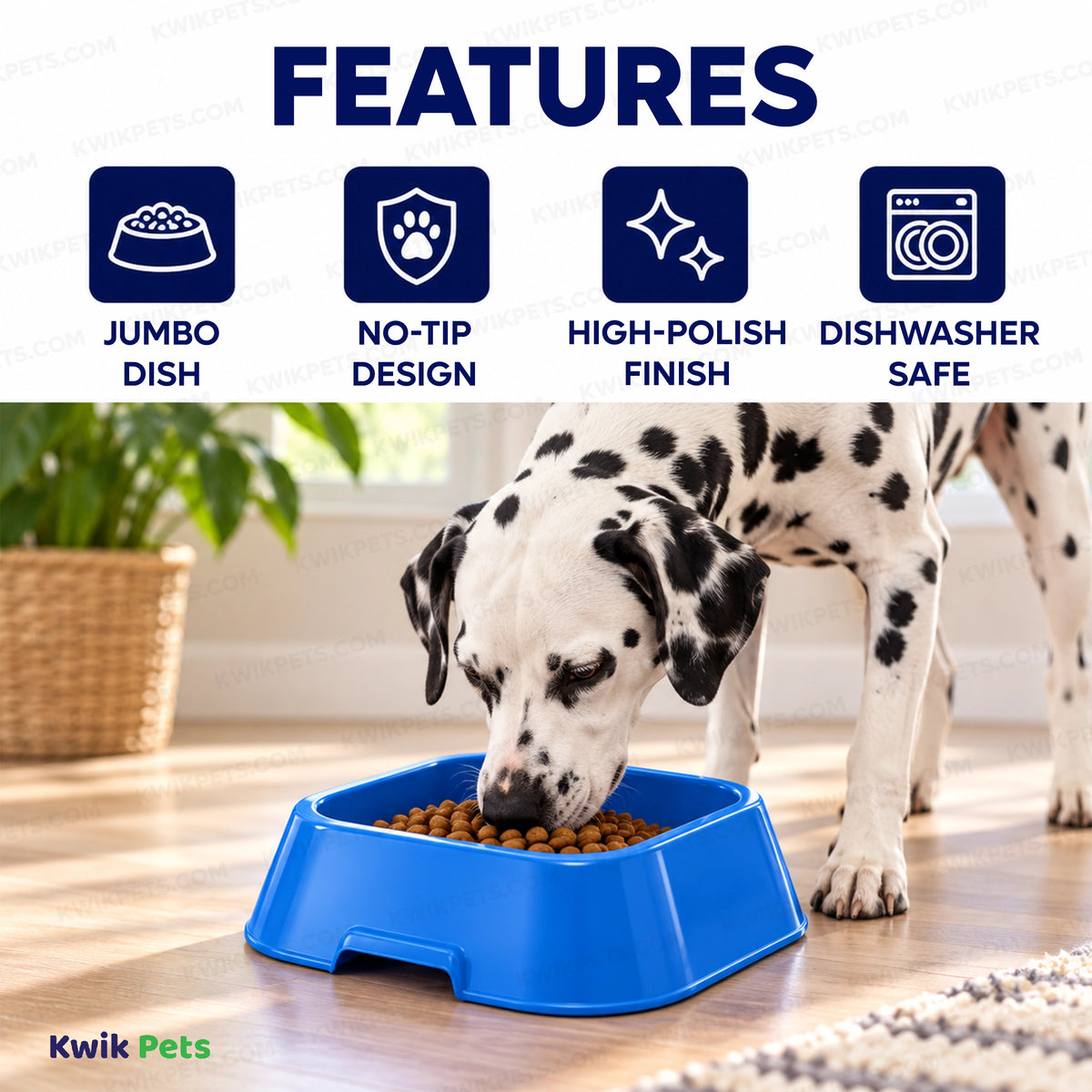 Features of Van Ness Plastics Lightweight Dish Assorted Jumbo