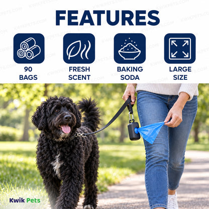 Features of Arm & Hammer Disposable Waste Bags Refills Assorted 90 Count