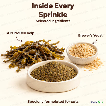 Ingredients info of NaturVet Proden PlaqueOff Powder for Cats 40g