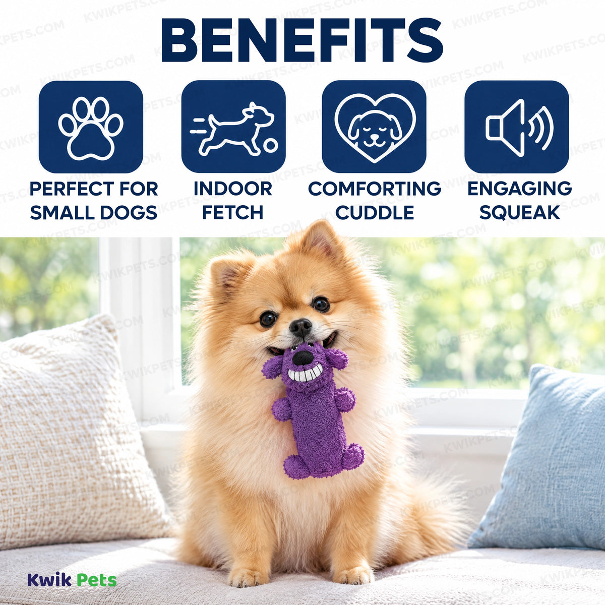 Benefits of Multipet Loofa Dog Toy Assorted Mini 6-in