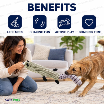Benefits of Skinneeez Jumbo Dog Toy Assorted 36-in