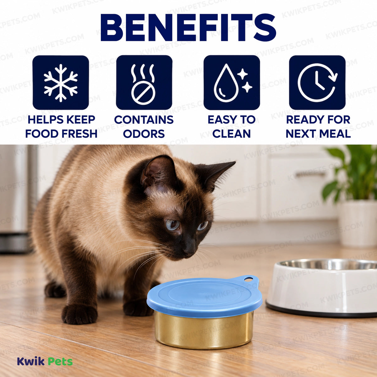 Benefits of Van Ness Plastics Pet Food Can Cover Assorted