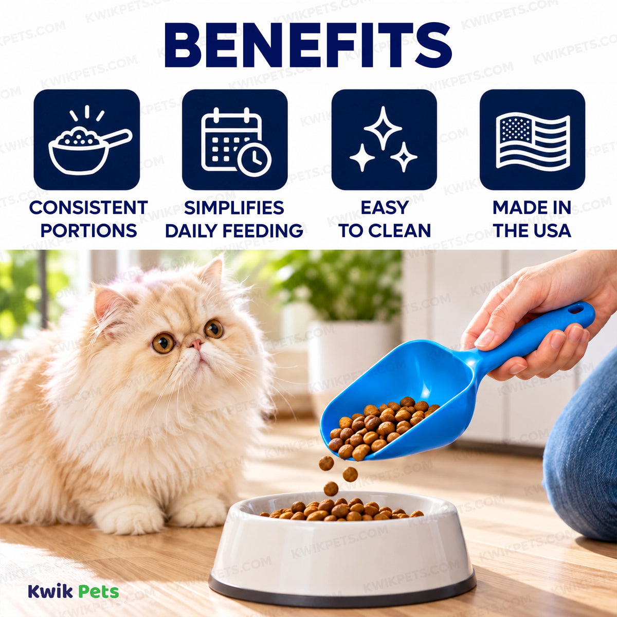 Benefits of Van Ness Plastics Pet Food Scoop Assorted Regular