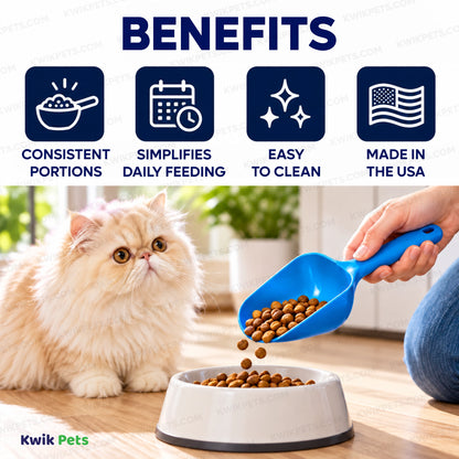 Benefits of Van Ness Plastics Pet Food Scoop Assorted Regular