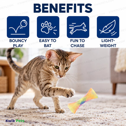 Benefits of Spot Kitty Fun Tubes Catnip Cat Toy Assorted 3 Count 3.25-in
