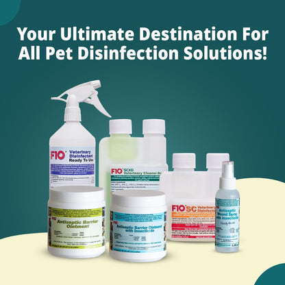 F10SCXD Veterinary Cleanser – Sanitizer 100 ml