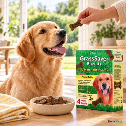 Lifestyle of NaturVet GrassSaver Dog Biscuits Peanut Butter 11.1-oz