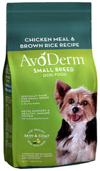 AvoDerm Natural Chicken Meal & Brown Rice Small Breed Dry Dog Food 7-lb