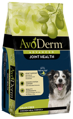 AvoDerm Natural Advanced Joint Health Grain-Free Chicken Meal Formula Adult Dry Dog Food 4-lb
