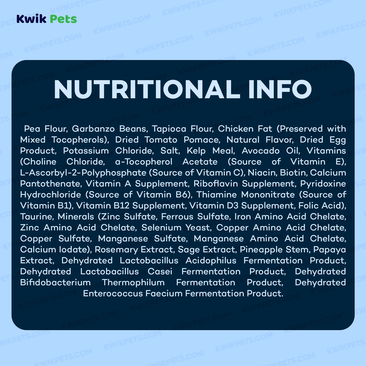 Nutrition of AvoDerm Natural Advanced Joint Health Grain-Free Chicken Meal Formula Adult Dry Dog Food 4-lb