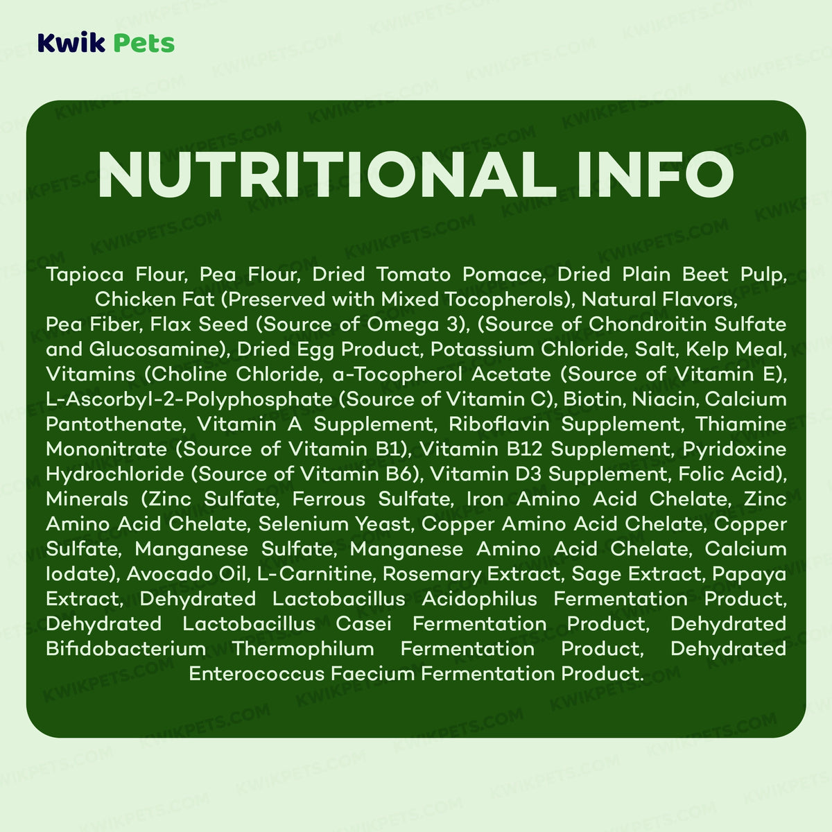 Nutrition of AvoDerm Natural Advanced Healthy Weight Dry Dog Food 4-lb