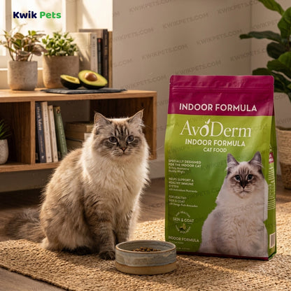 Lifestyle of AvoDerm Natural Indoor Formula Adult Dry Cat Food 11-lb