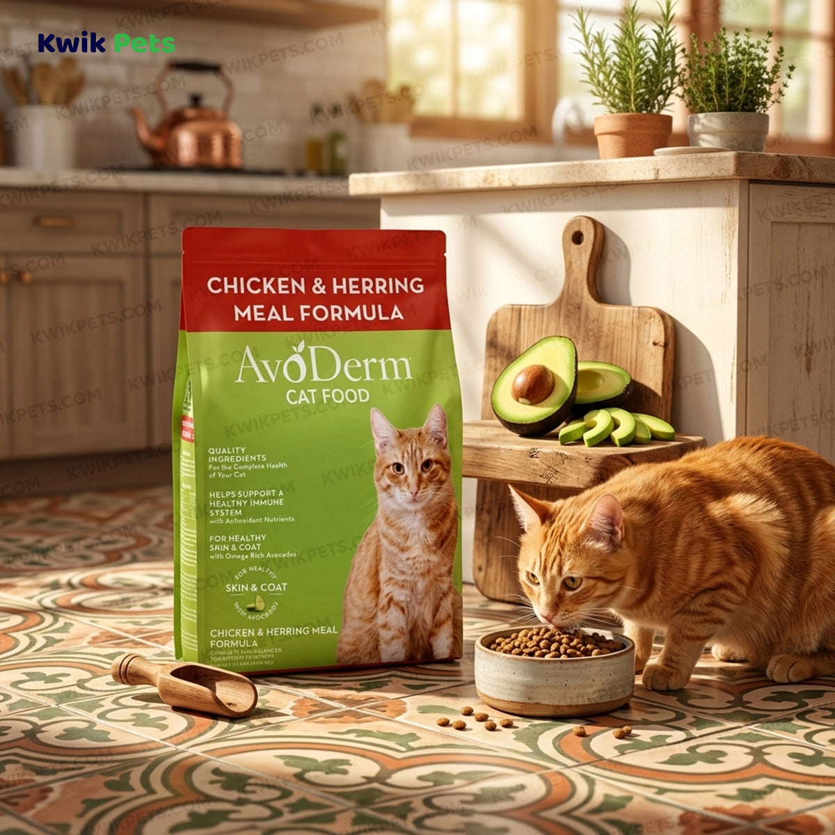 Lifestyle of AvoDerm Natural Chicken & Herring Meal Formula Dry Cat Food 11-lb