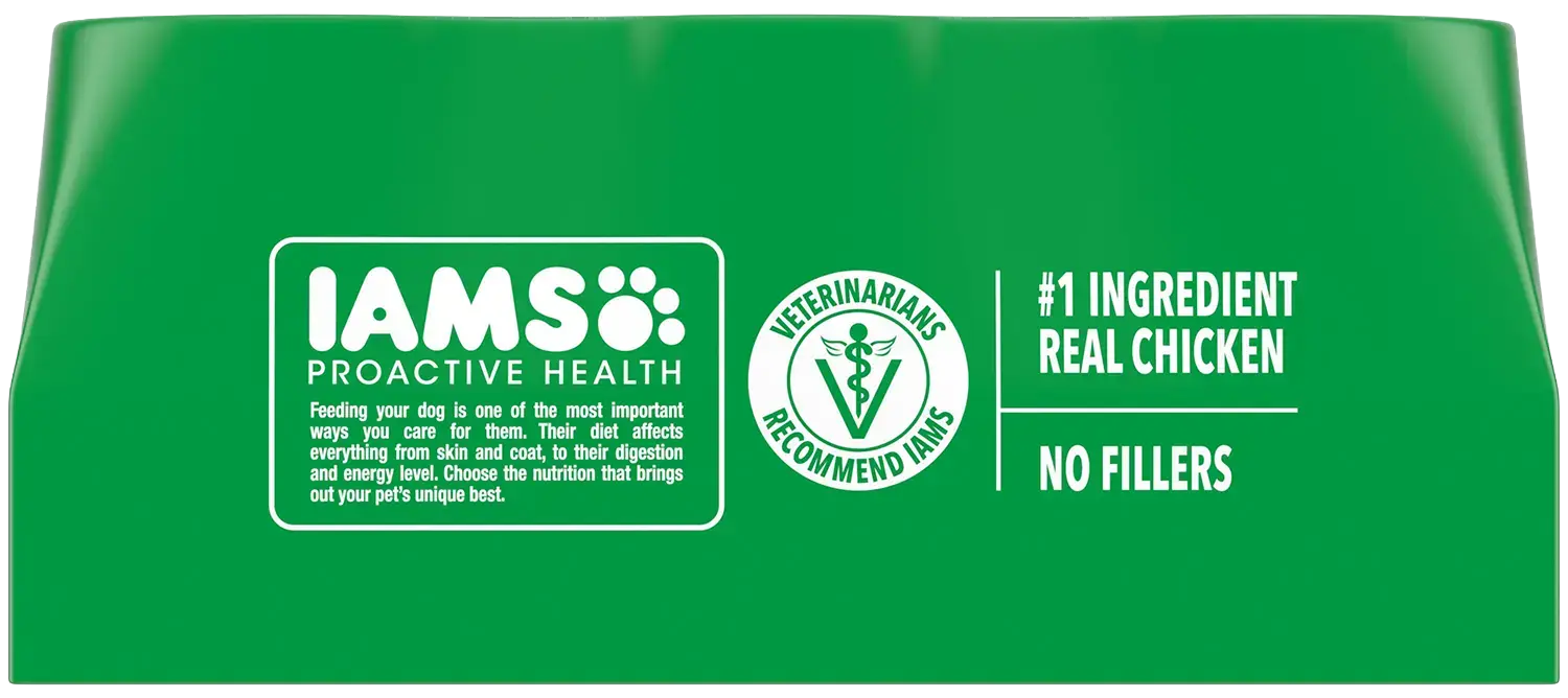 Back 2 of IAMS Proactive Health Adult Wet Dog Food Pate with Chicken & Rice 6 Count 13-oz