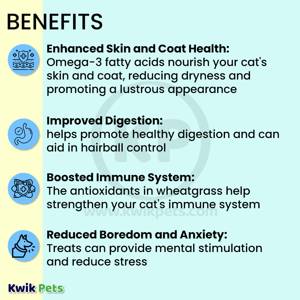 Benefits of Pet Greens Cat Craves Semi-Moist Soft-Chew Cat Treats Chicken 3-oz