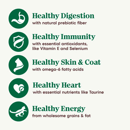 Benefits of Nutro Wholesome Essentials Chicken & Brown Rice Recipe Senior Dry Cat Food 5-lb