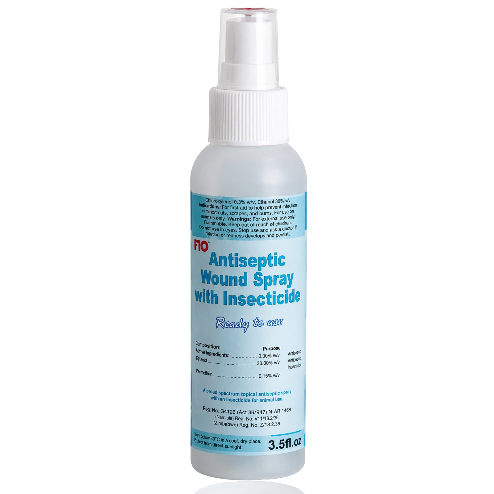 F10 Antiseptic Wound Spray with Insecticide 100ml