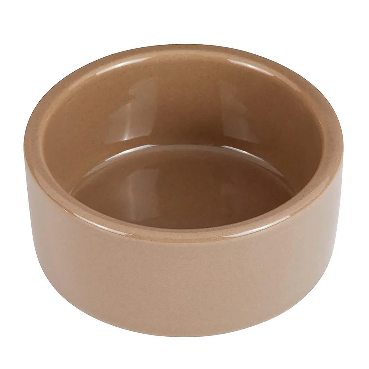 Front of Kaytee Stoneware Pet Bowl 3-in