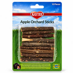 Kaytee Apple Orchard Sticks for Small Animals 10 Count