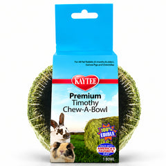 Kaytee Premium Timothy Chew-A-Bowl Small Animal Treats