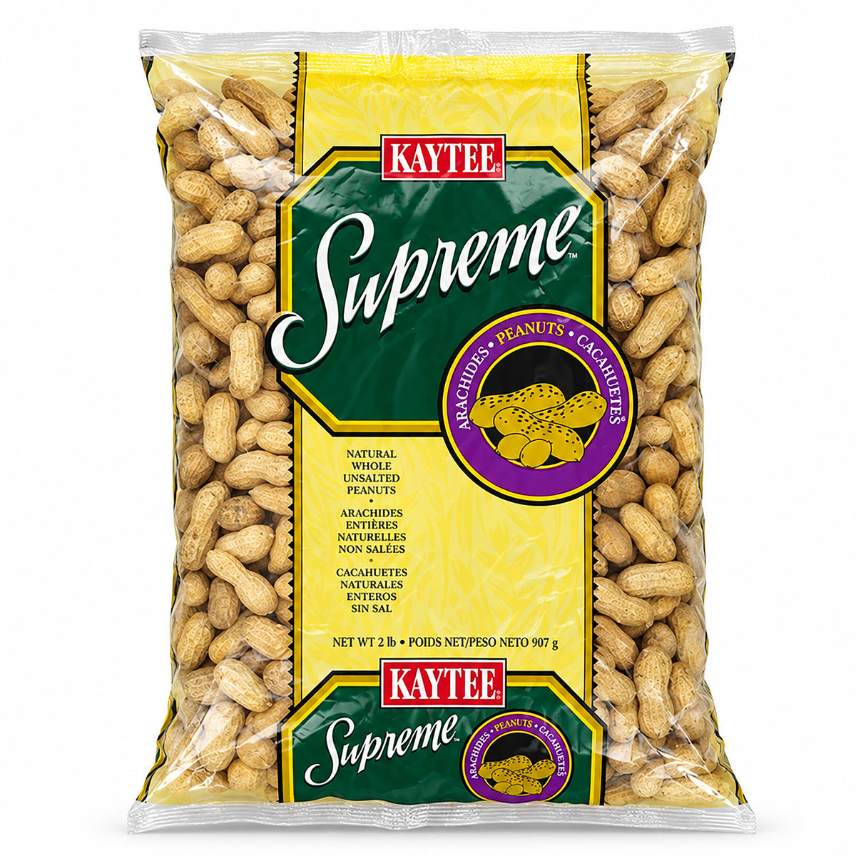 Front of Kaytee Supreme Peanut Wild Bird Food 2-lb