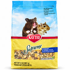 Kaytee Supreme Hamster & Gerbil Food 2-lb