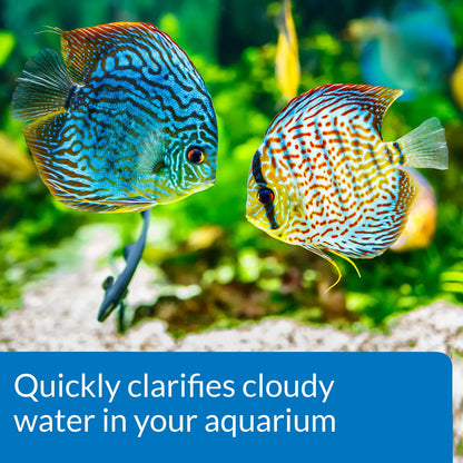 Features of API Accu-Clear Aquarium Water Clarifier 4-oz