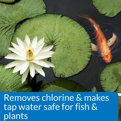 Feature of API Pond Chlorine & Heavy Metal Neutralizer 16-oz