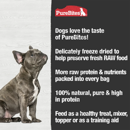 Features of PureBites Chicken Breast Freeze-Dried Dog Treats 6.2-oz