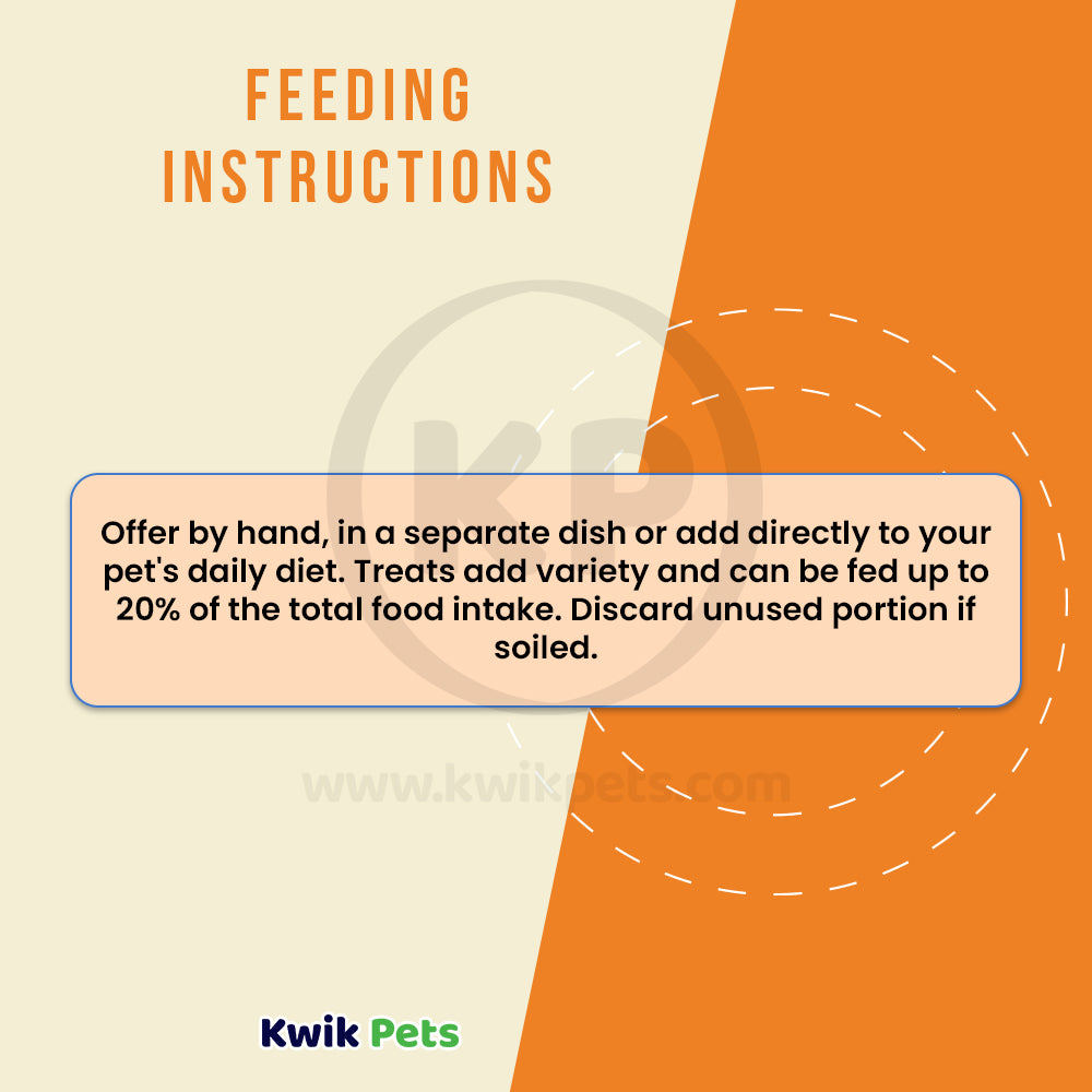 Feeding Instructions of Kaytee Bonding Bites Bird Training Treats Peanut Butter 3-oz