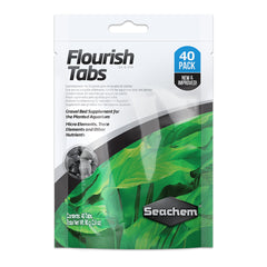 Seachem Laboratories Flourish Tabs Plant Supplement 2.8-oz 40 Count