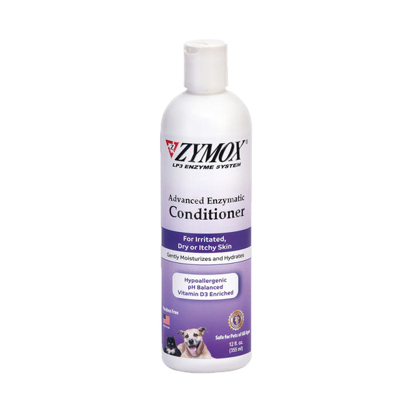 Zymox Advanced Enzymatic Conditioner for Dry or Itchy Skin 12-oz