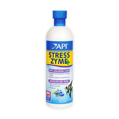 API Stress Zyme Freshwater & Saltwater Aquarium Water Cleaner 16-oz